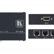 Передатчик VGA в витую пару (TP) с 4 выходами TP-104HD