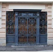 Кованые ворота “Константиновские“ фото
