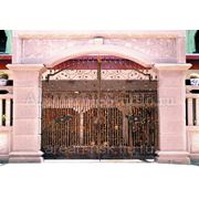 Кованые ворота “Мардок“ фото