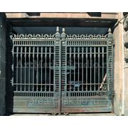 Кованые ворота “Гарон“ фото