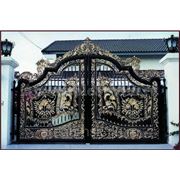 Кованые ворота “Бирон“ фото