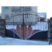 Ворота Кованые 1 фото