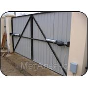 Ворота откатные распашные гаражные автоматические в Рязани фото