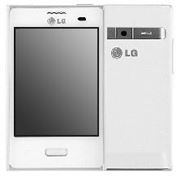 Телефон LG E400 Optimus L3 White Silver