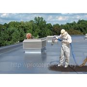 Полимочевина для защитного покрытия крыш зданий и промышленных сооружений. фото
