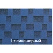 Битумная черепица Kerabit L+ (Керабит) Сине-черный фото