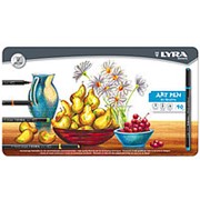 Lyra Набор фломастеров цветных Lyra Hi-Quality Art Pen, 40 цветов 40 цветов фото