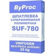 ByProc-780, шпатлевка суперфинишная полимерная, 25 кг