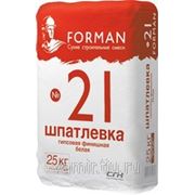 Шпатлевка гипсовая финишная FORMAN №21 (25 кг)