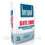 Bergauf Glatte Zement, шпатлевка базовая на цементной основе, 25кг фото