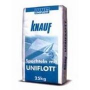 Шпатлевка Knauf Uniflot гипсовая 25 кг фотография