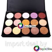 Полноцветная палитра теней “Eyeshadow Pro“ 15 цветов фото