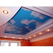 Натяжной потолок “Облака“ фото
