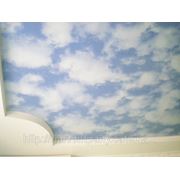 Натяжные потолки облака фотография
