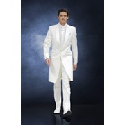 Белый свадебный костюм фотография