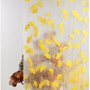Декор Акрил Anli с натуральными наполнителями Luxe ZR-1027 мини-бамбук с жёлтыми листьями фото