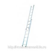 Алюминиевая двухсекционная лестница 2х8 krause corda 012081 фотография