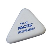 Резинка стирательная FACTIS TRI 42 (Испания), треугольная, 45х35х8 мм, мягкая, синтетический каучук, PMFTRI42, фото