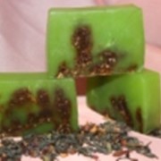 Мыло ручной работы “Ароматный зеленый чай“ фото