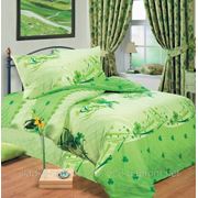 Комплект постельного белья зеленый