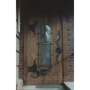 Кованые двери фото