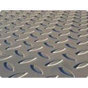 Лист нержавеющий рифленый фото