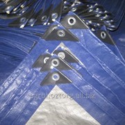 Тент «Тарпаулин», 20м х 30м, 180 г/м2, синий фото