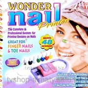 Принтер для ногтей wonder nail фотография