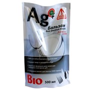Бальзам для мытья посуды Ag+ Bio 500 мл фото