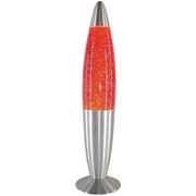 Лава лампа - с блестками красная (35 см)