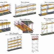 Леса строительные фото