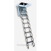 Чердачная лестница FAKRO 60Х120х280 металлическая фото