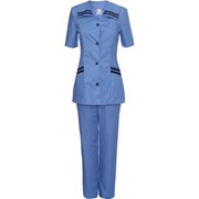 Костюм медицинский модель 28, женский, размер 56, рост 170-176 см, цвет синий фото