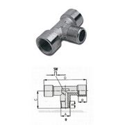 GAV 1252/3 255/3 Переходник тройник T-FMF 3/8