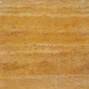 Иранский Желтый Травертин, слэб 20 мм. (Yellow Travertine) Iran фото