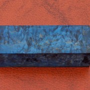 Стабилизированная карельская береза цвет синий № 5 фото