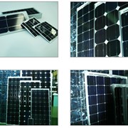 Солнечные модули от KV-10W / 6V / 12V до KV-160W / 12V / 24V на основе монокремниевых элементов фото