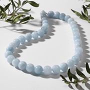 Бусы шар 12, 'Аквамарин', 45см фото