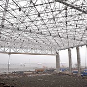 Производство конструкций больших пролетов фото