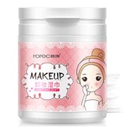 Влажные салфетки для снятия макияжа с алоэ Rorec Makeup, 100 шт