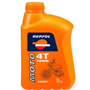 Синтетическое масло Repsol Moto Town 4T 20W50 1L фото