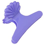 Зажим для волос пластиковый Бабочка ZB-1, 8см (01 Фиолетовый) EVABOND фото