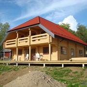 Дома и сооружения деревянные сборные фото