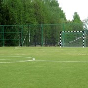 Строительство футбольных полей фотография