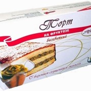 Торт на фруктозе “С вареным сгущенным молоком“ купить в Алматы, торты диабетические заказать в Алматы фото