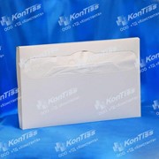 Защитные туалетные покрытия KonTiss ТДК-1-235 П, 1 слойные, 235 листов, целлюлоза фото
