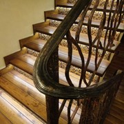 Деревянные лестницы на заказ фотография