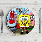 Тарелка Губка Боб, SpongeBob №1