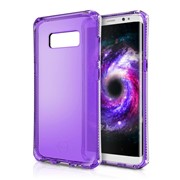 Чехол-накладка ITSKINS SPECTRUM CLEAR для Samsung Galaxy S8+ фиолетовый фотография