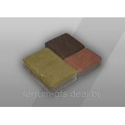 Тротуарная плитка Старый город цветная фото